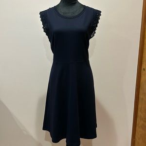 Talbots navy dress